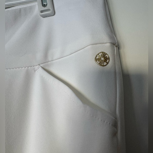 Lilly Pulitzer Women's White Corso Pants - Picture 2 of 5
